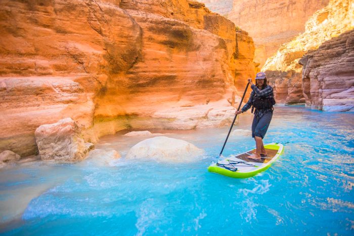 Lokasi terbaik untuk memulai olahraga paddleboarding