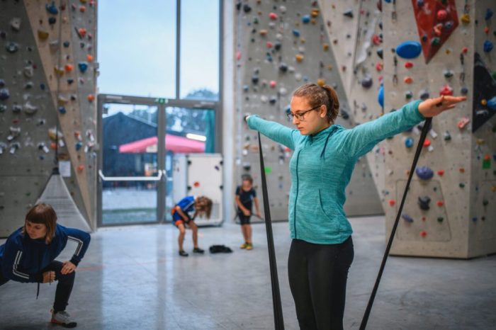 Climbing foot technique placement beginners